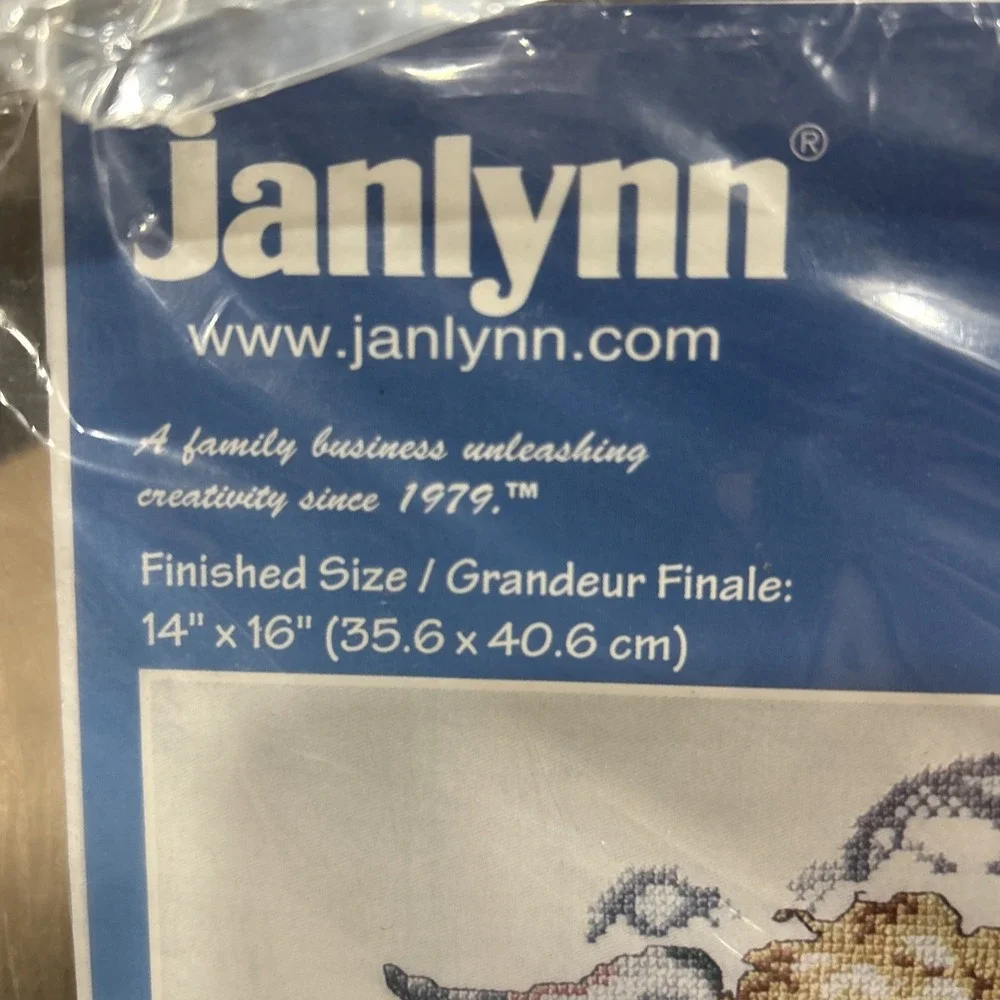 Janlynn Stamped Cross Stitch Kit‎ Morning Light Now I Lay Me Down To Sleep New